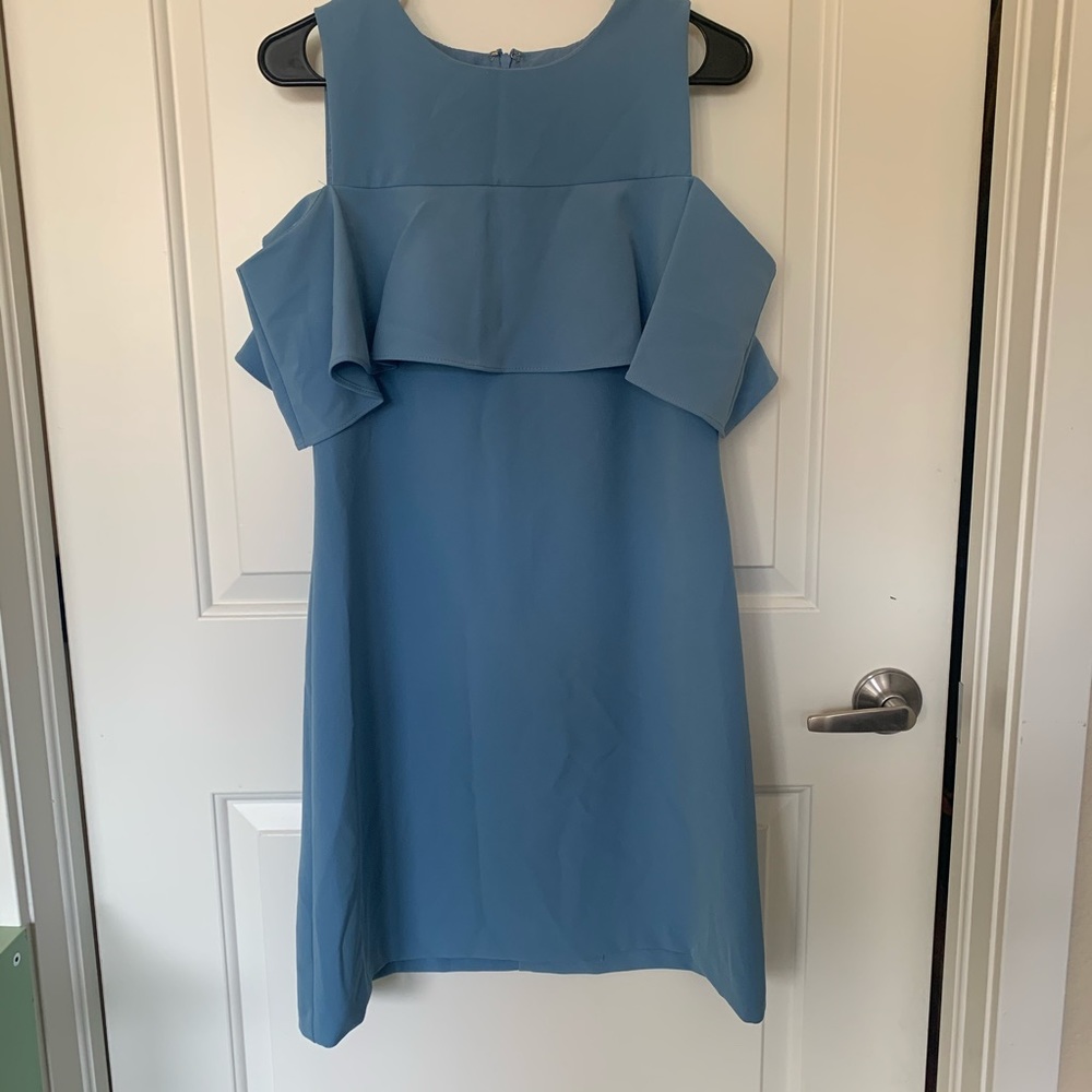 Taylor cold shoulder sheath dress size 8